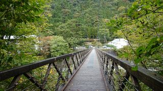 箒川の眺めが美しい