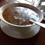 野菜スープ。体が温まります。
