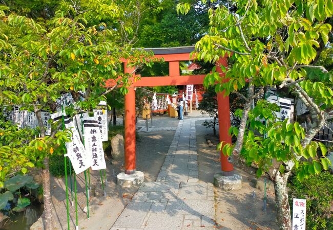 池の島にある神社