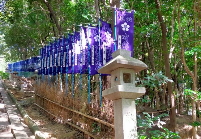 有松絞りののぼり旗