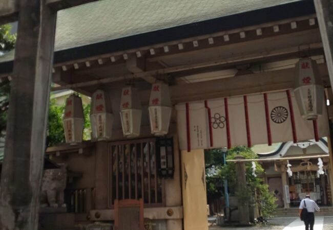 綱敷天神社 御本社