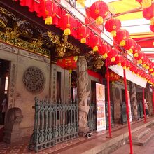 Telok Ayer Streetの寺院