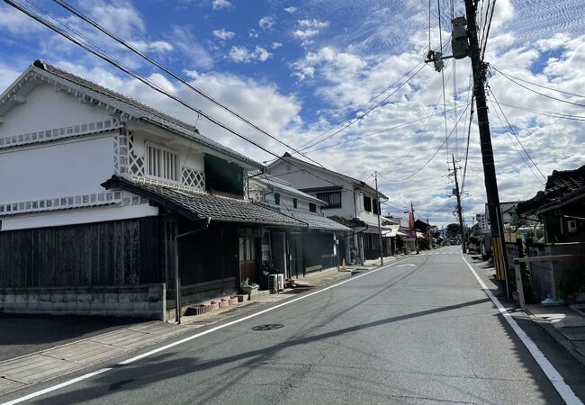 足守の町並み