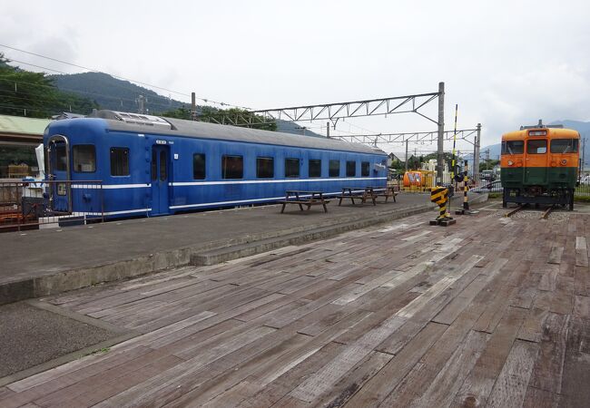 下吉田駅 ブルートレインテラス