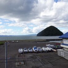 陸奥湾が近く