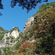 昇仙峡の人気の景勝地 覚円峰