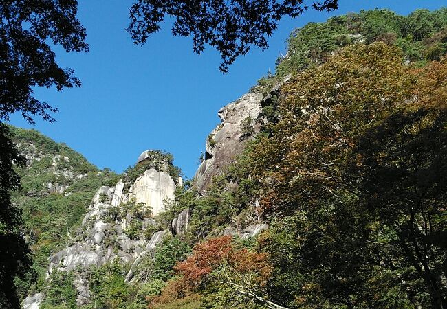 昇仙峡の人気の景勝地 覚円峰