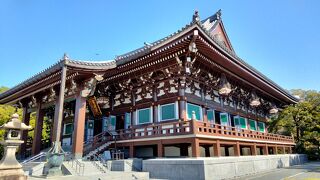 広い境内が気持ちいい智積院