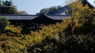 紅葉で有名な東福寺