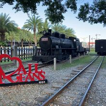 機関車が展示されていました