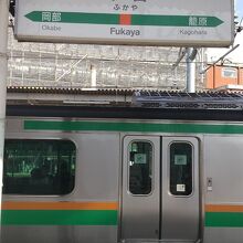 JR高崎線 深谷駅