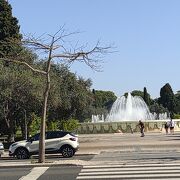 ベレン地区のほぼ中央にある綺麗な公園