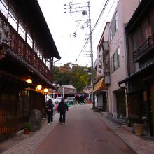 うら道後の街並み