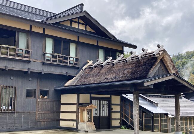 「泥湯」という程どろどろしていなかった気持ちよい濁り湯