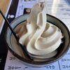 蕎麦ソフトが美味しい