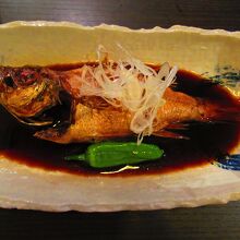 のどぐろ煮付け　￥1,738