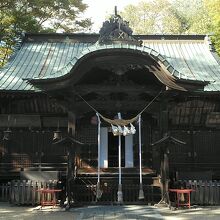 社殿は二本松藩主丹羽氏の造営です