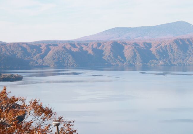 十和田湖の展望台