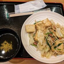 豆腐チャンプルー定食