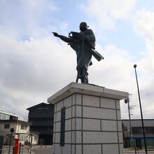 伊能忠敬翁像(佐原駅)