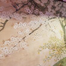 志賀高原歴史記念館の春の絵