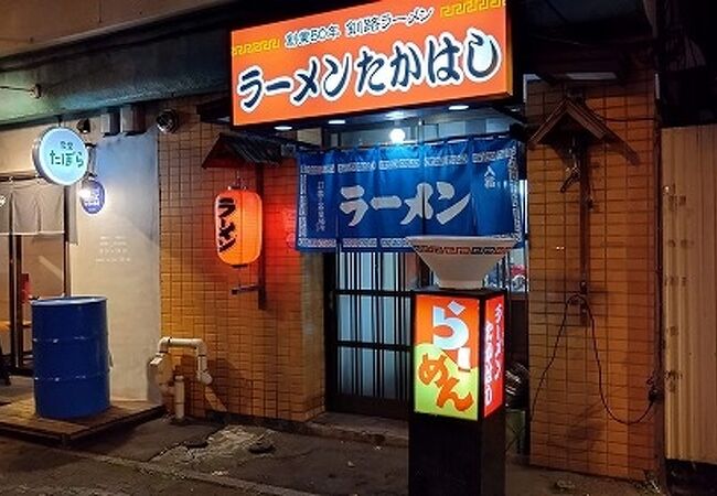 釧路での締めにラーメン
