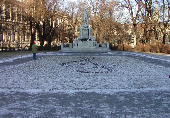 ホールブルクを取り囲む庭園