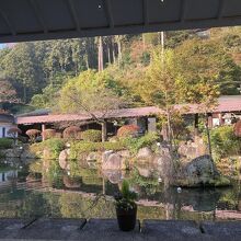 朝食処からの景色