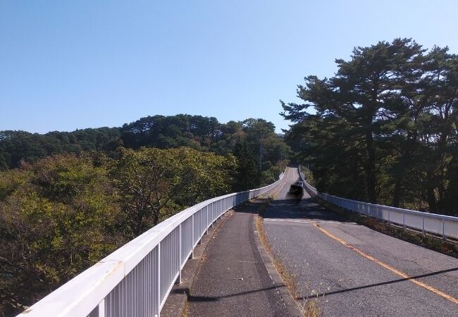 浄土ヶ浜の海岸の眺望が良い