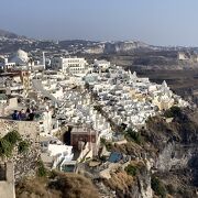 サントリーニ島の中心地です