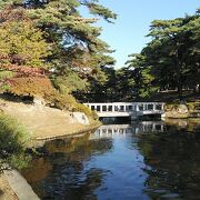 郡山駅から徒歩圏にある日本の歴史公園100選の麓山公園（はやまこうえん）