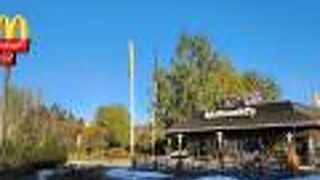 オーロラの絵葉書