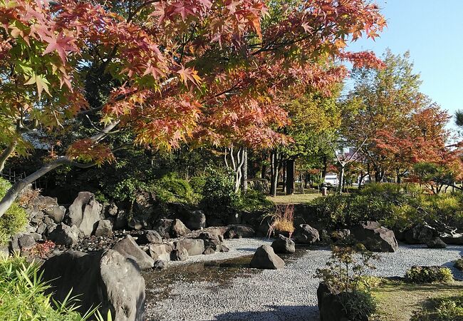 郡山駅から歩いて15分くらいにある、モダンな公園ですが日本庭園もあります。