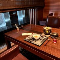 華暦の朝食は個室で贅沢な空間だった。