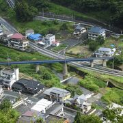 山寺近くを流れる川