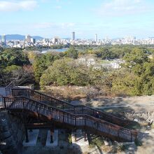 天守台からの景色