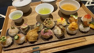 手鞠鮨と日本茶 宗田