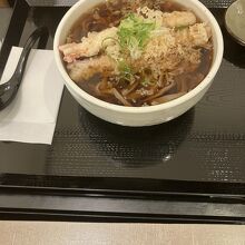 太麺天ぷら蕎麦
