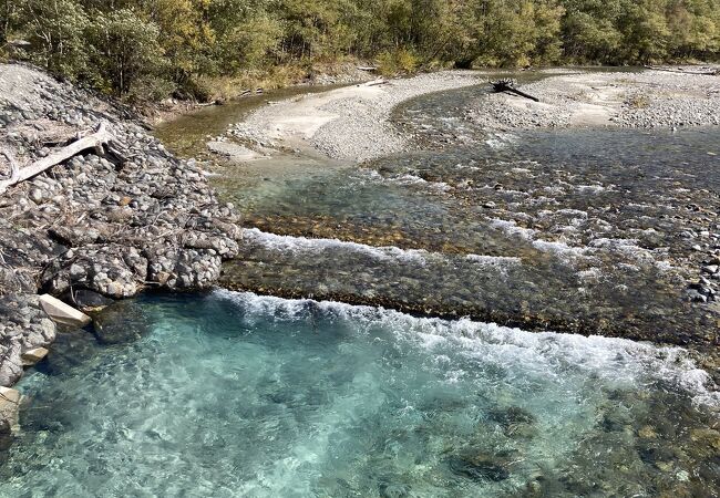 上高地梓川の清流