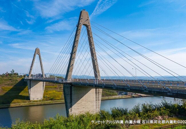 内灘大橋 (サンセットブリッジ内灘)