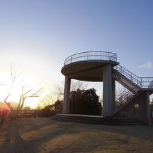 360度遮る物がない展望台です