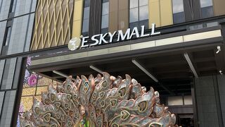 新しくオープンした大型ショッピングモール