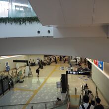 地下鉄乗り場の近い福岡空港