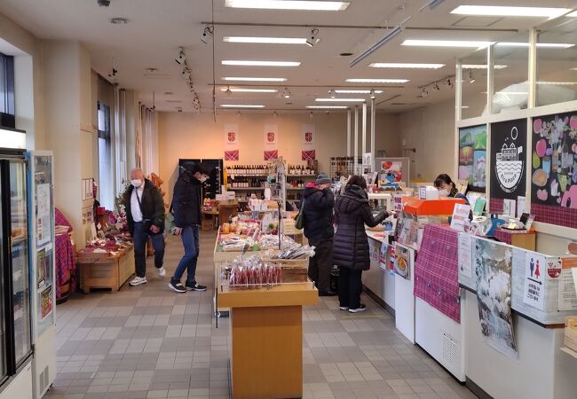 余市駅の駅舎にある観光施設