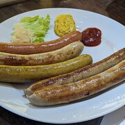 Restaurant where you can enjoy classic and delicious sausages in Kamakura