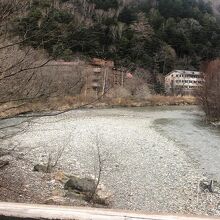 「穂高橋・田代橋」からの眺望