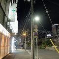 車両基地を見下ろす駅前ホテル