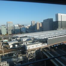 新大阪駅を一望