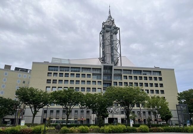 地上70メートルから360度のパノラマ