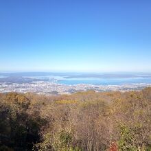 富山湾方面の眺めです。
